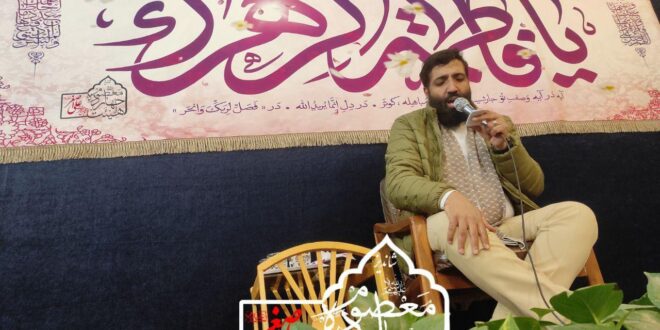 حاج مهدی مختاری ولادت حضرت زهرا هیئت چهارده معصوم متوسلین به حضرت علی اصغر علیه السلام